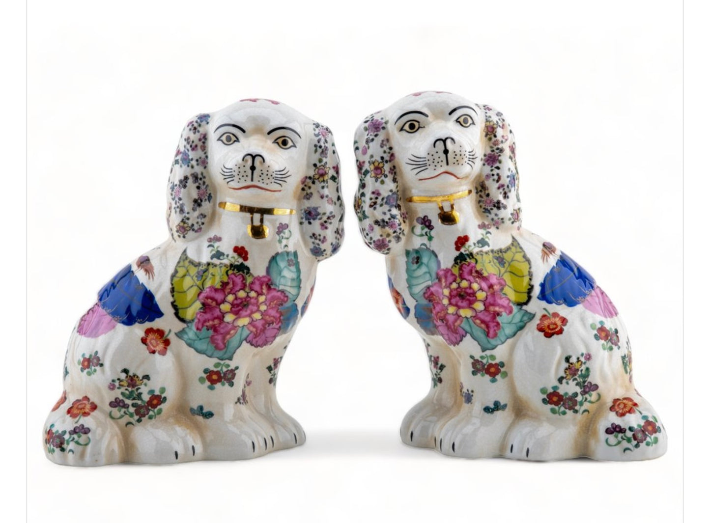 Staffordshire Dogs Pair