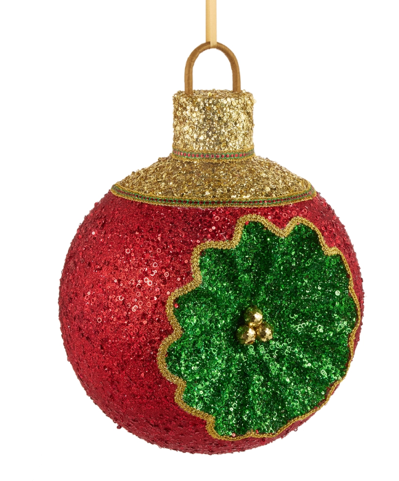 21" Oversized Sequin Ornament