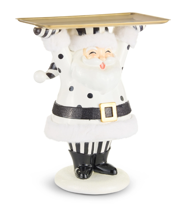 16.5" Champagne Service Santa Butler