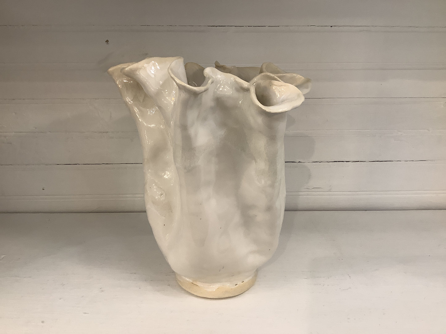 White Pottery Vase