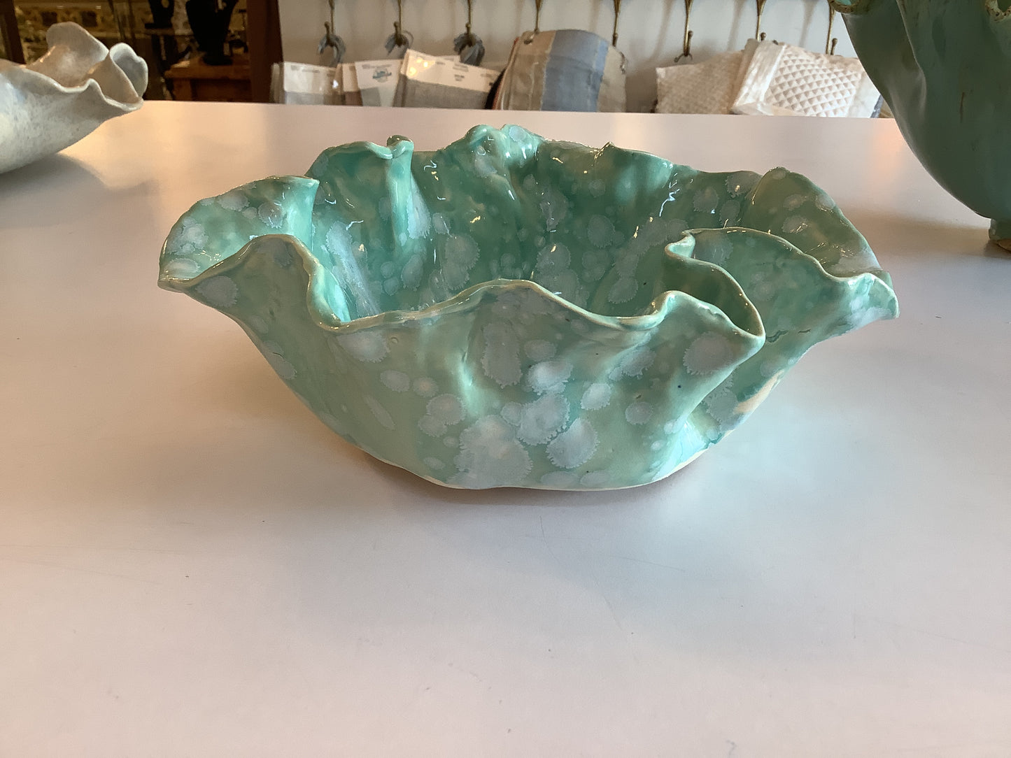 Green Pottery Set