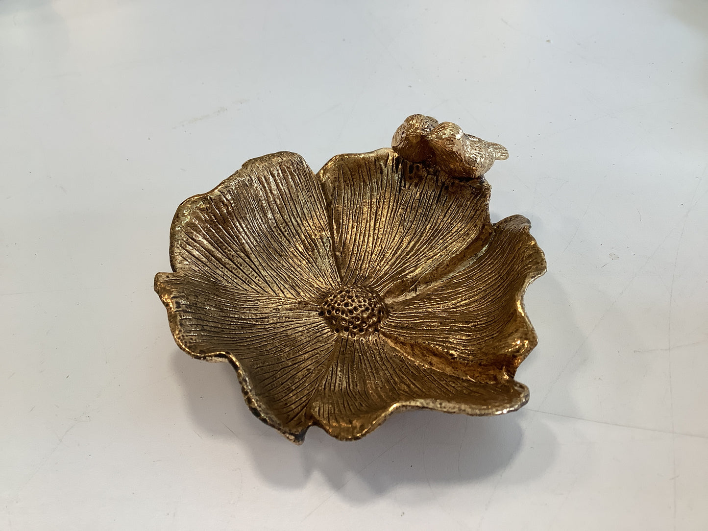 Gold Flower Dish
