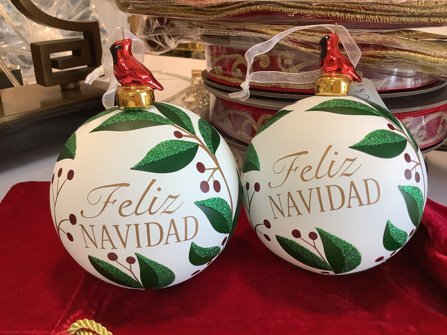 Feliz Navidad Ornament