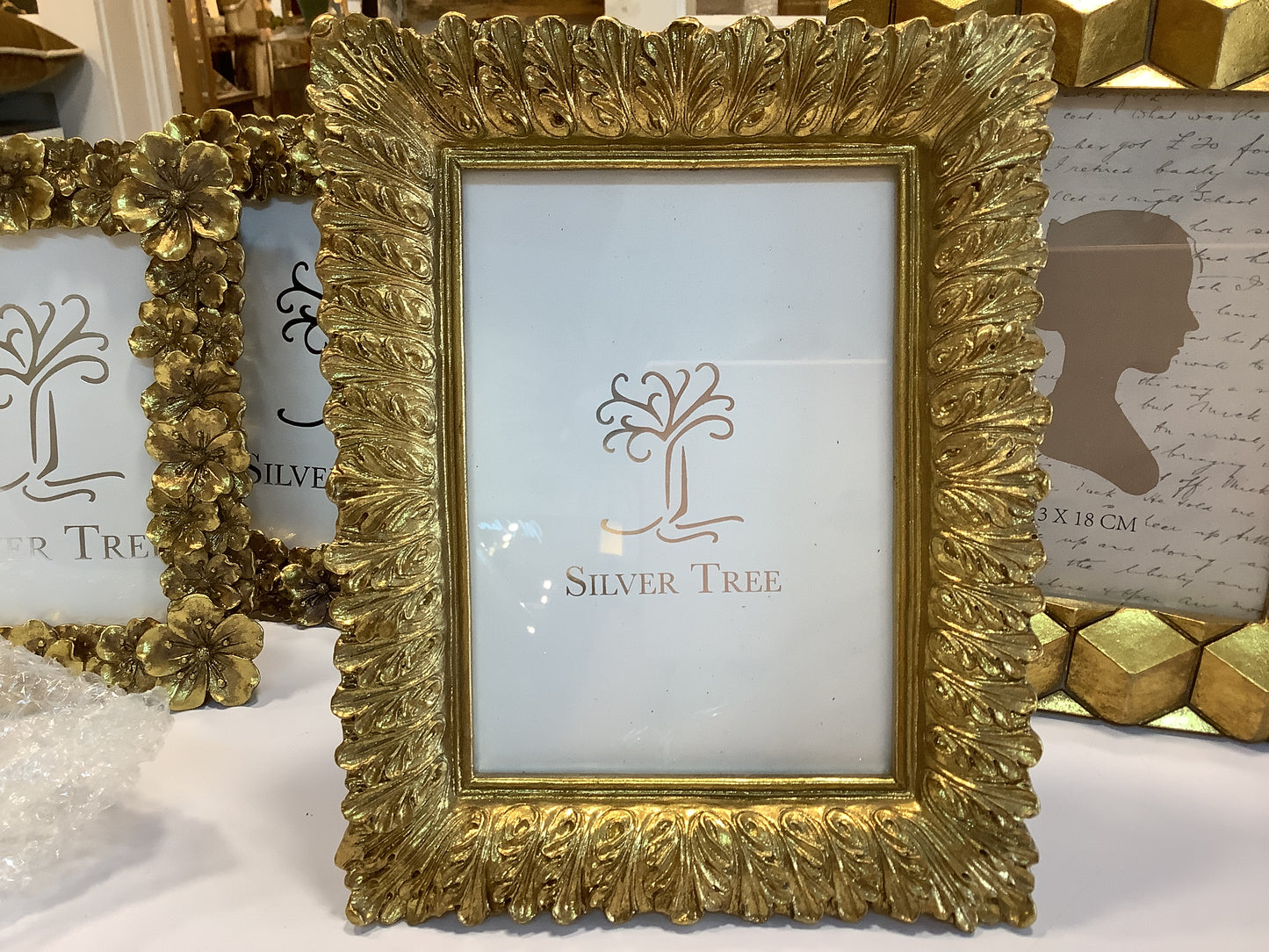 Leafy Gold Frame 5”x7”