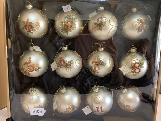 12 Days of Christmas Ornaments