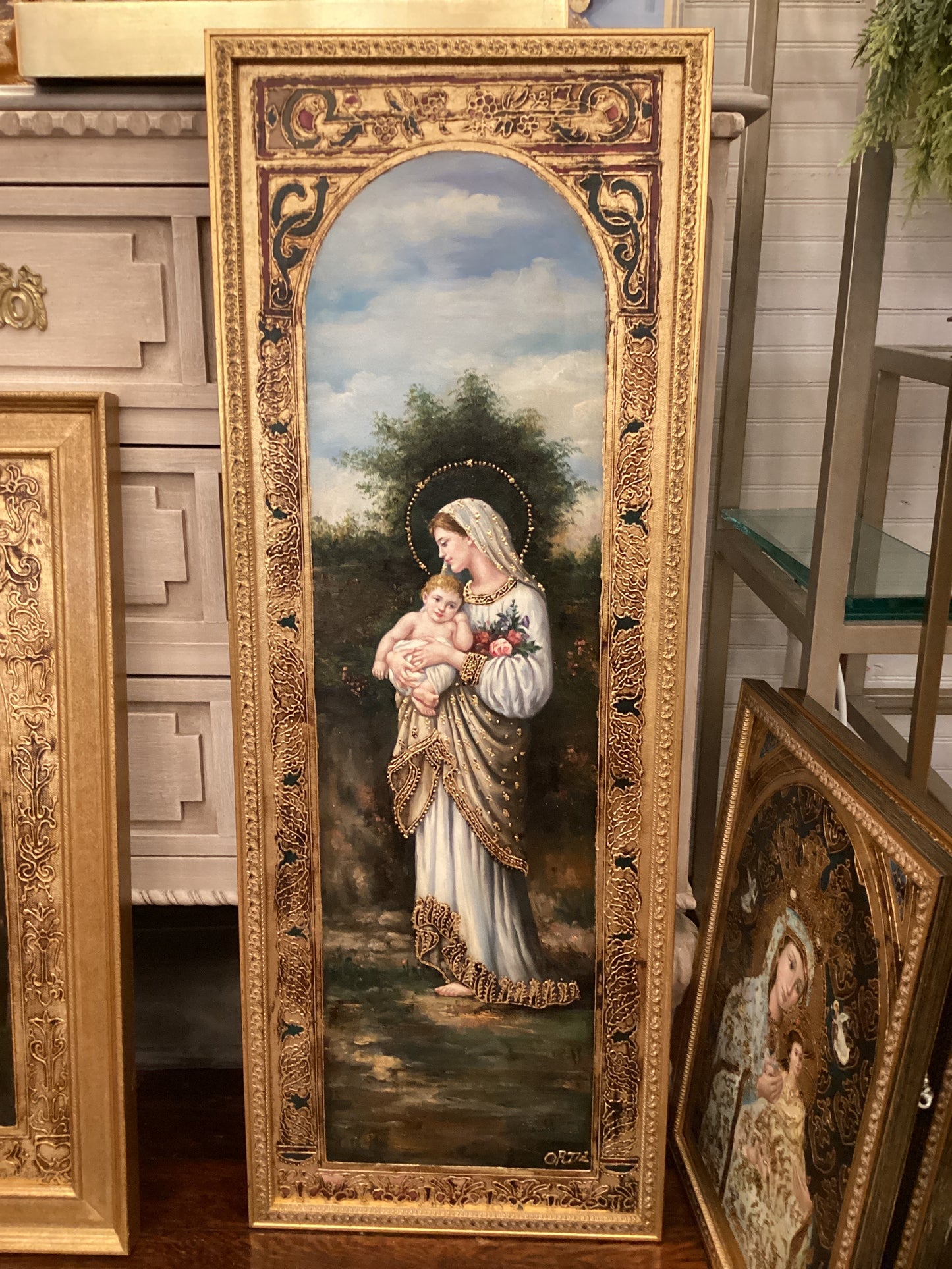 Mother in Child Custom Framed Art