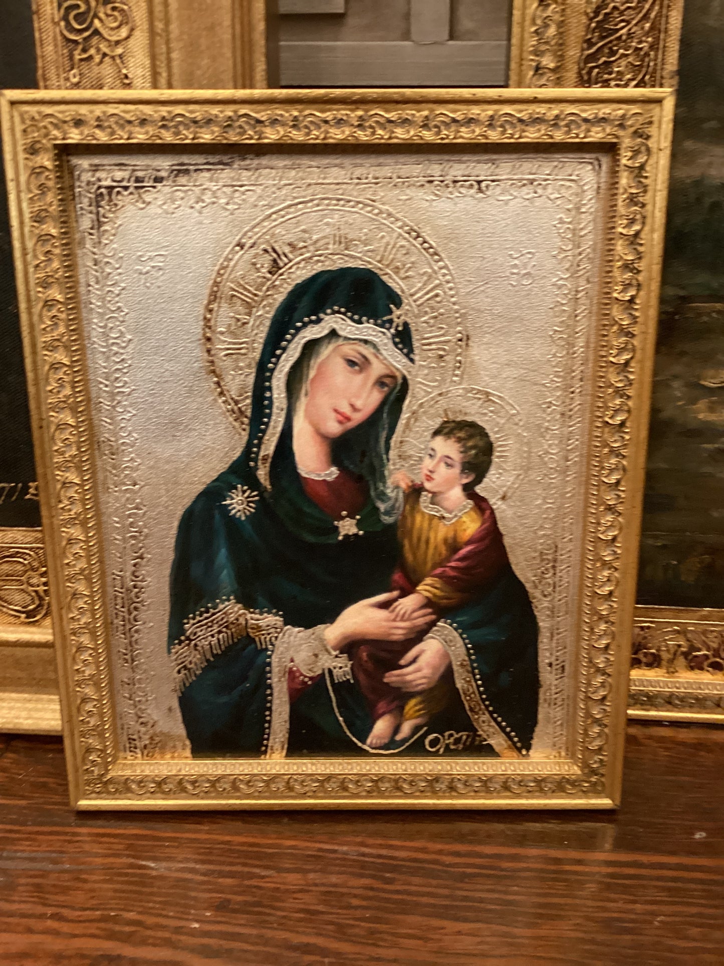 Mother in Child Custom Framed Art