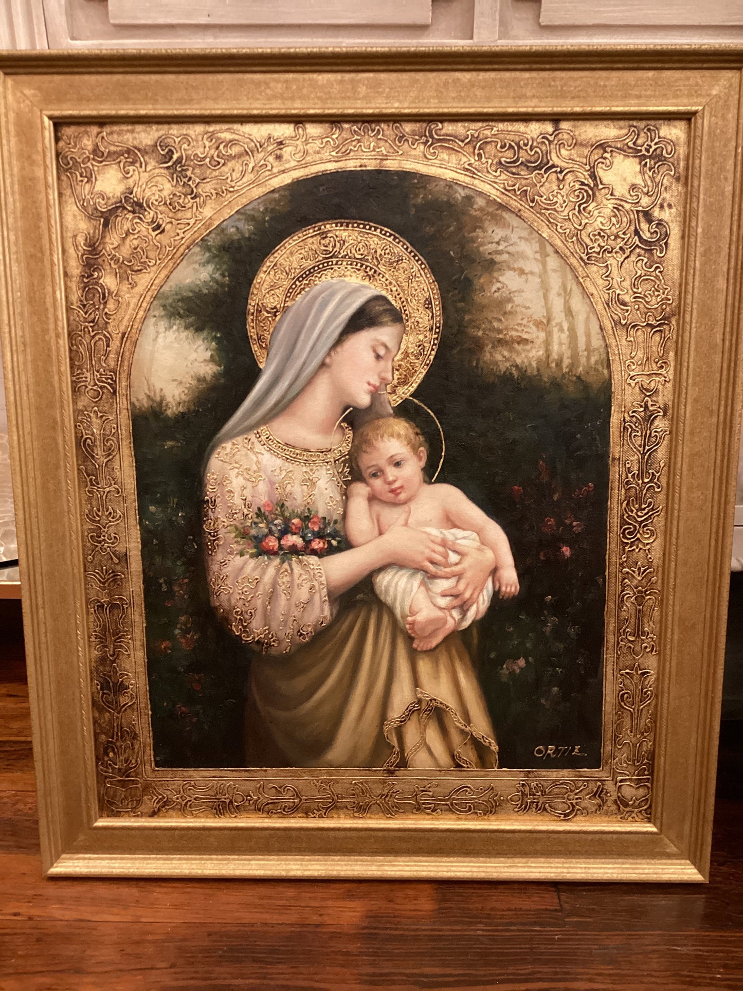 Mother in Child Custom Framed Art
