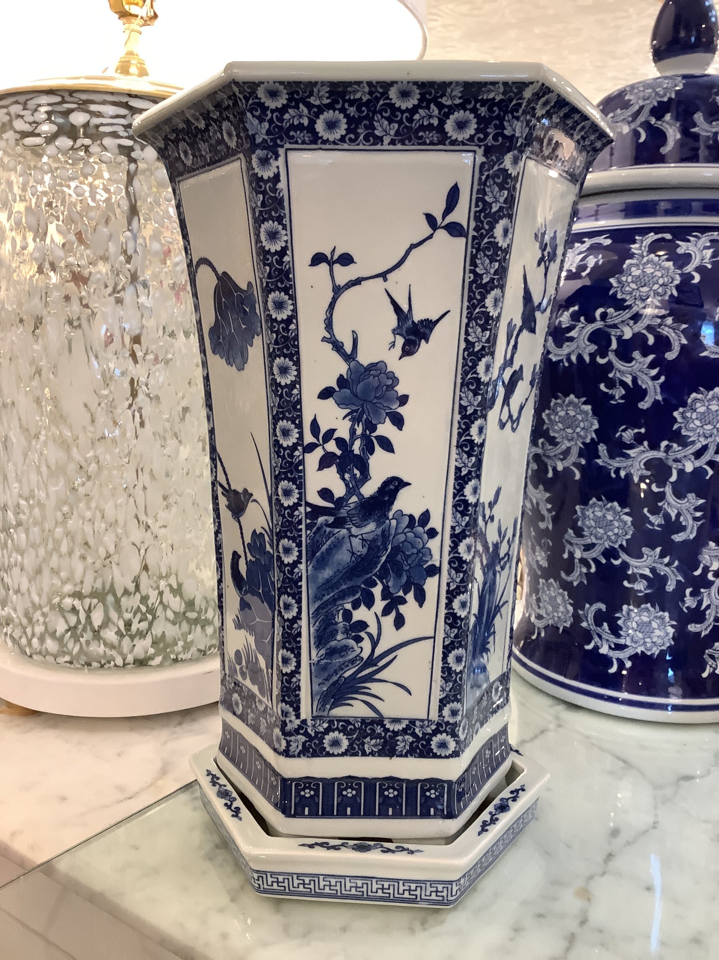 Blue & White Vase