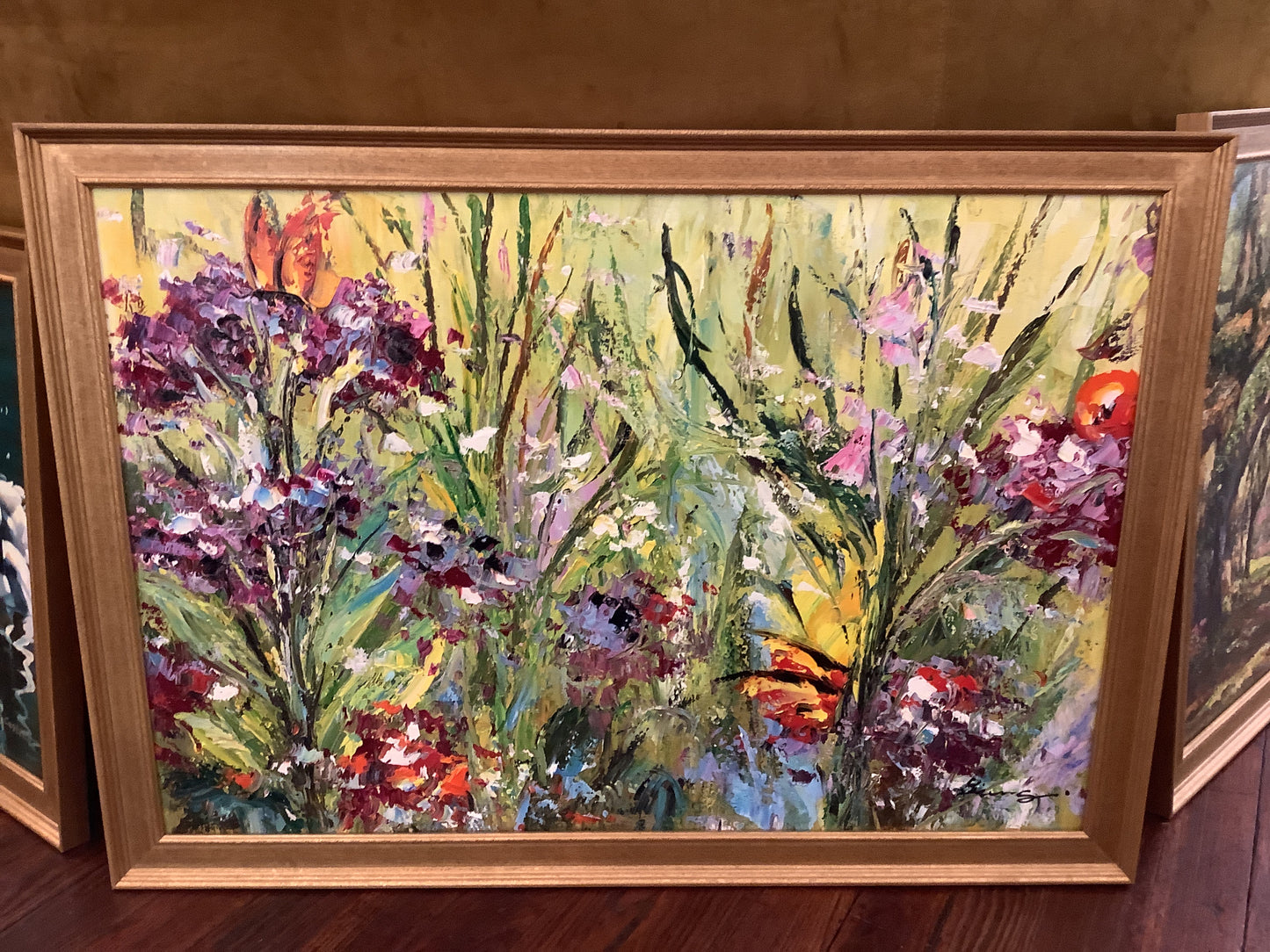Wildflower Art Framed