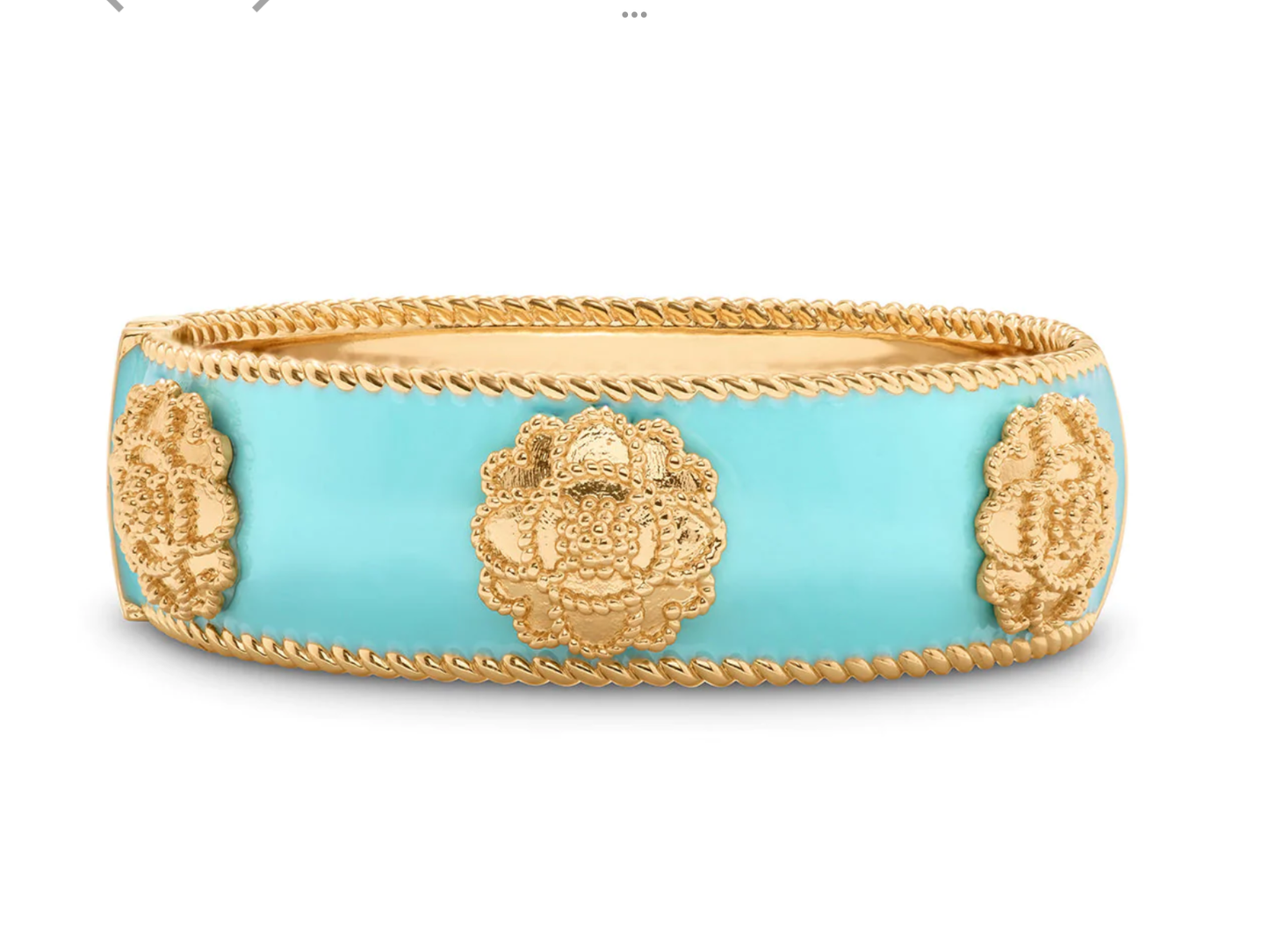 Capucine Enamel Blossom Bangle