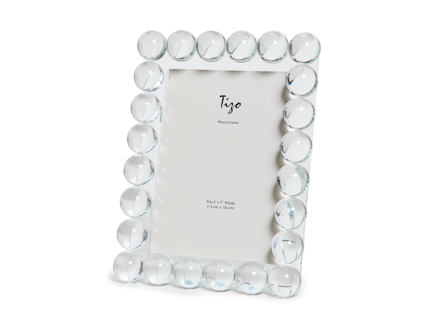 Crystal Glass Bubble Frame 5x7