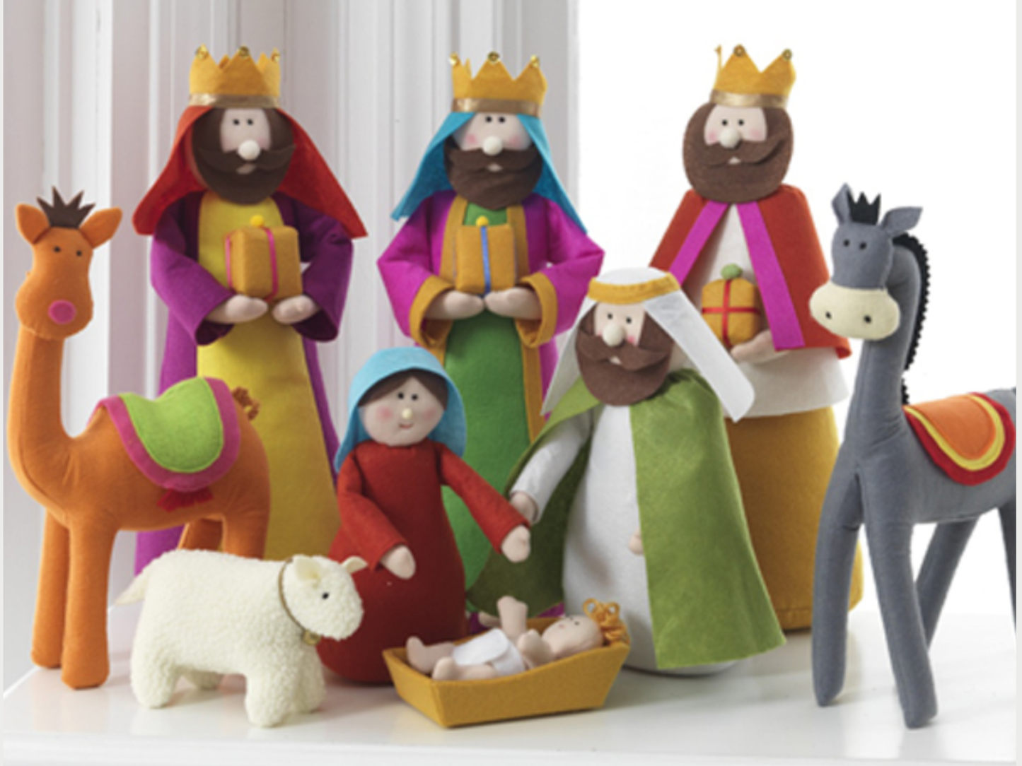 Colorful Nativity