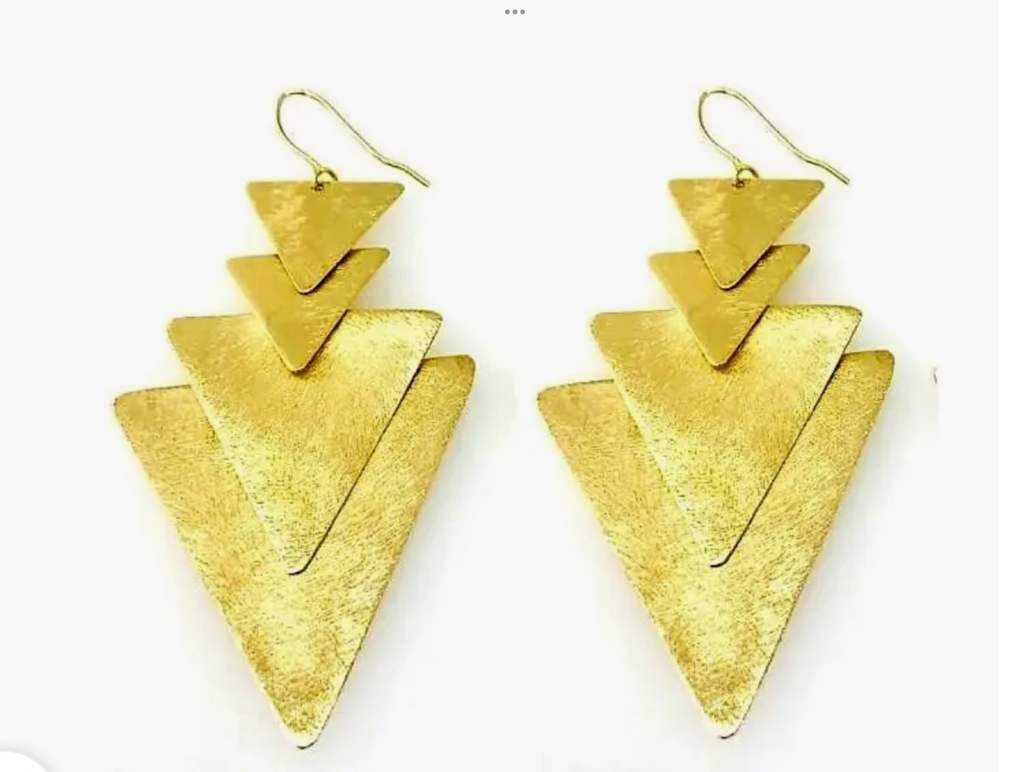 Triangle Drop Earrings