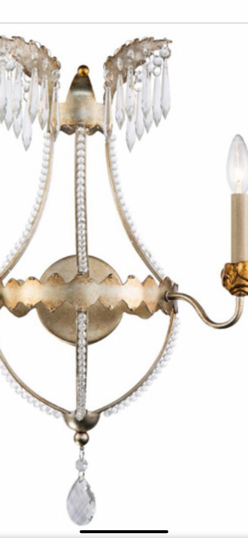 Louis Sconce 2 Light