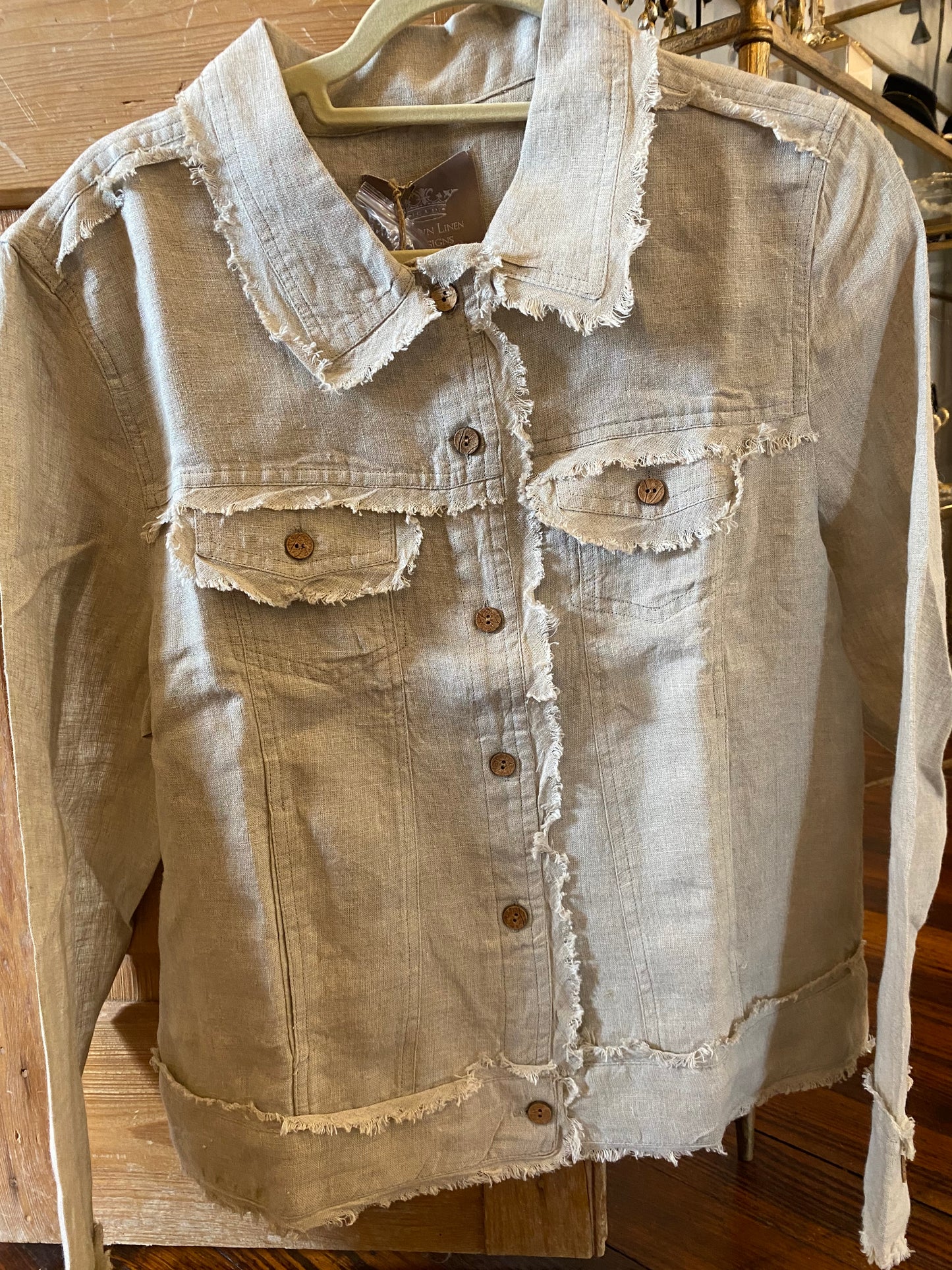 Jessie Linen Jacket