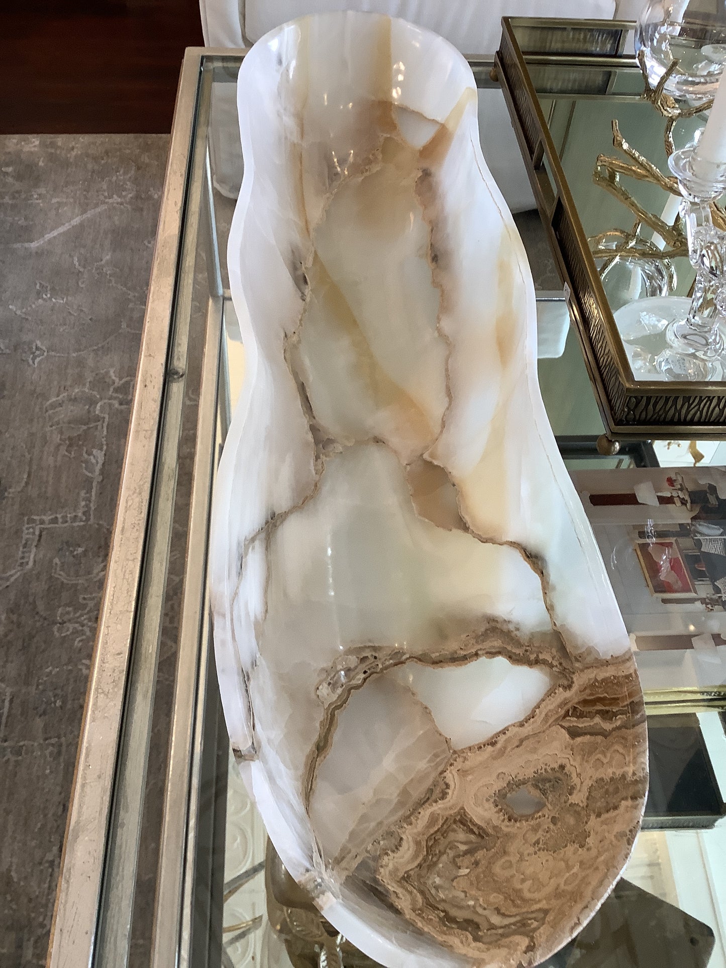 Onyx Trays and Bowls