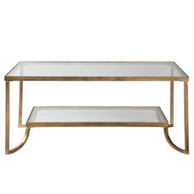 Load image into Gallery viewer, Glass coffee table