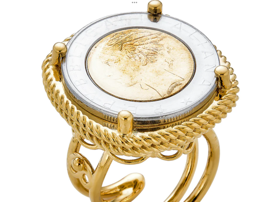 Rue Maxi Coin Ring