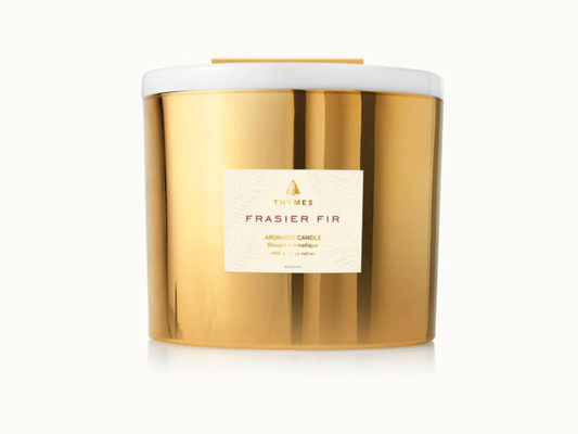 Frasier Fir Gold 3-Wick Candle