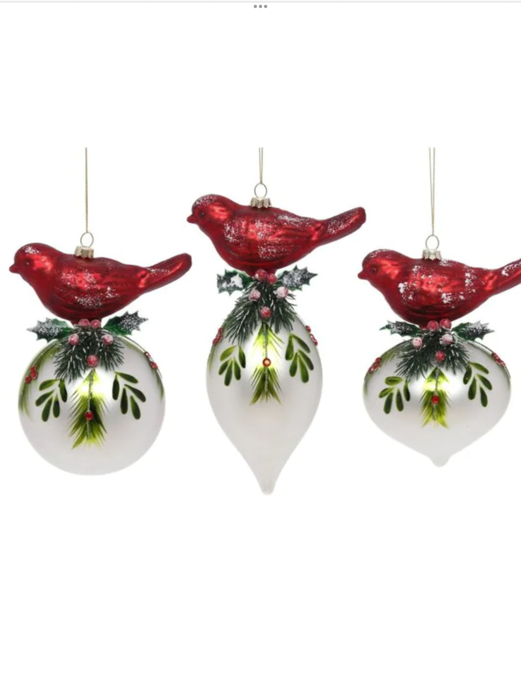 Mark Roberts Holly Bird Ornament