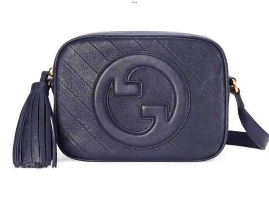 Gucci Camera Purse Navy