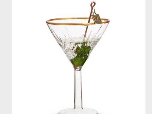 Elegant Martini Ornament