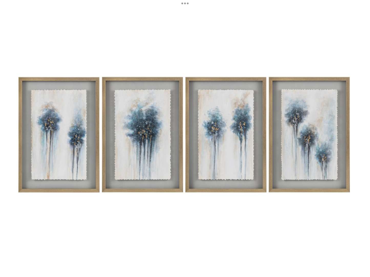 Tree Art Framed (set of 4)