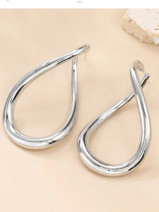 Sanibel Silver Earring