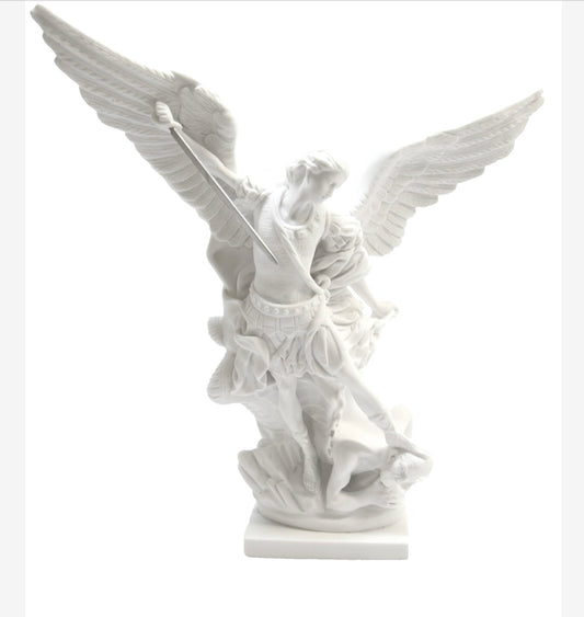 16 Inch Saint Michael Archangel Statue Catholic Angel Vittoria Collection Made in Italy Religious