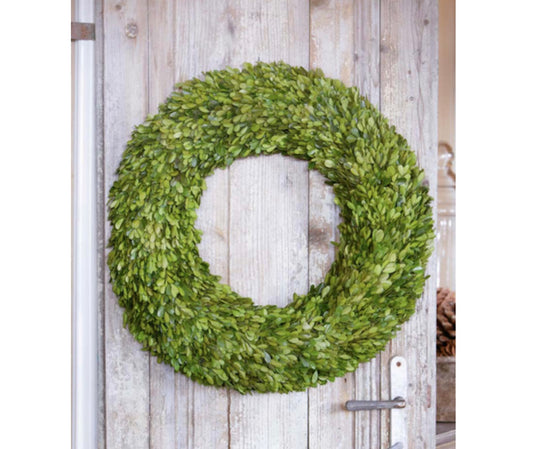 Preserved Boxwood Wreath, Large