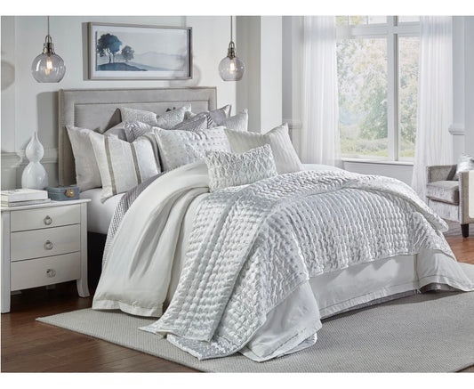 Prato Ivory Quilt Set