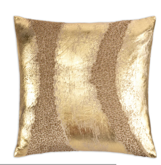 Ruza Stone And Gold Pillow