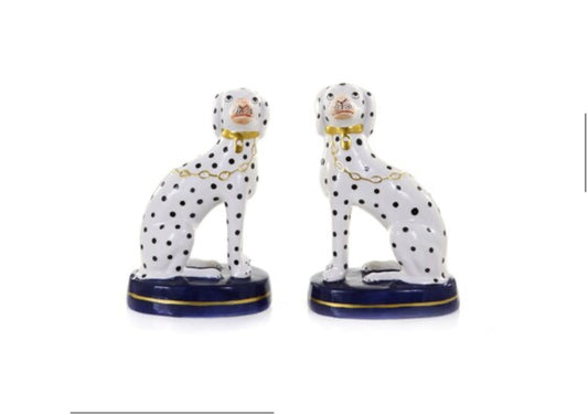 STAFFORDSHIRE DALMATIAN Set of 2