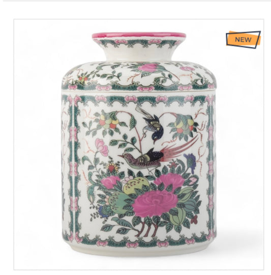 Rose&Bird Tissue Jar