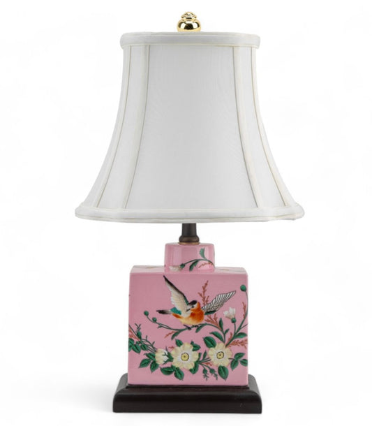 Small Pink Garden Lamp