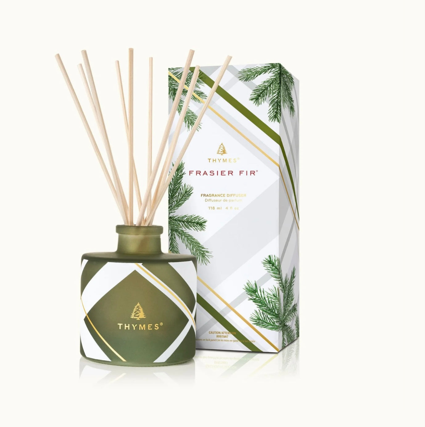 Frosted Plaid Petite Reed Diffuser