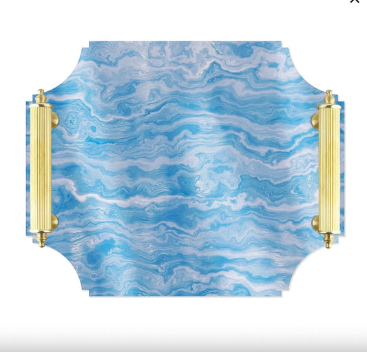 BLUE QUARTZ ACRYLIC TRAY