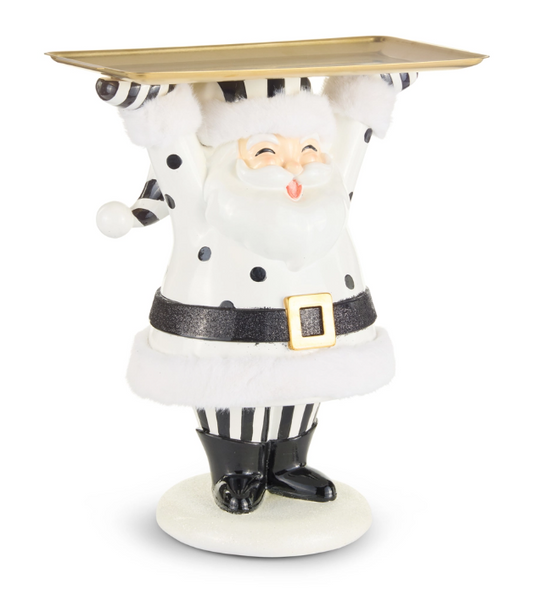 16.5" Champagne Service Santa Butler