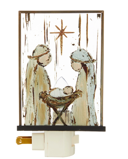 6.25" Holy Family Night Light