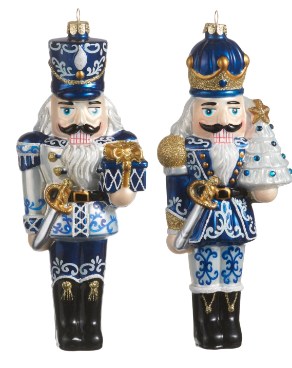 8.25" Chinoiserie Nutcracker Ornament