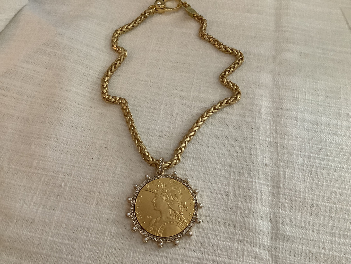 Large Coin Necklace