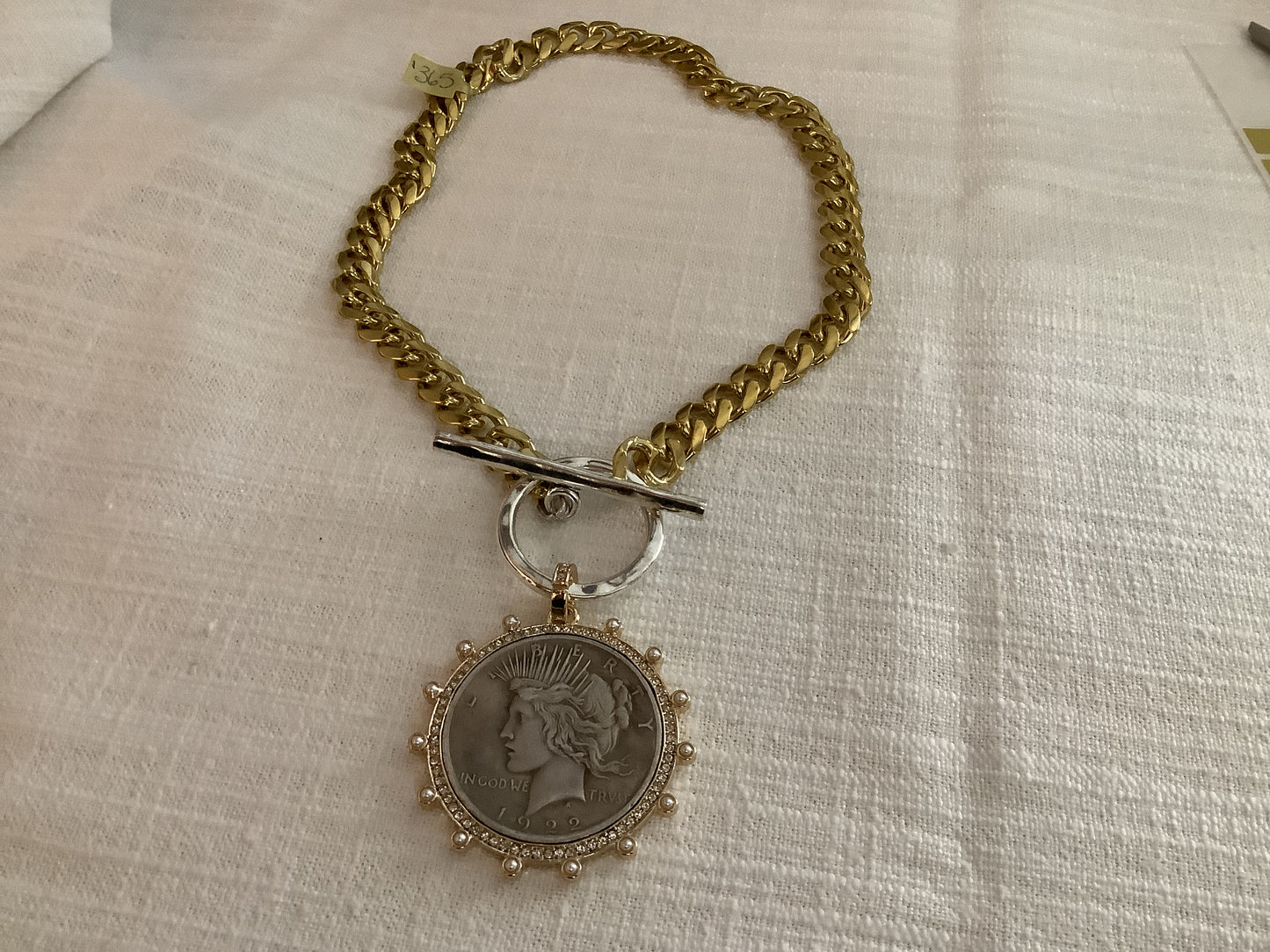 Large Coin Necklace