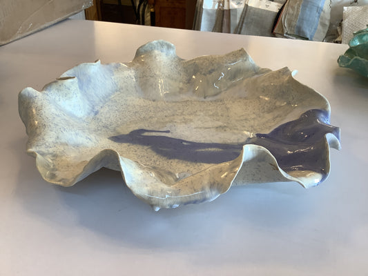 Blue/White Pottery Platter