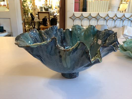 Blue/Green Pottery Bowl