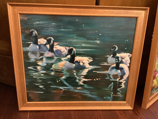 Ducks in Lake Art