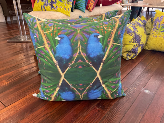 Beth Luke Art Pillow Bird