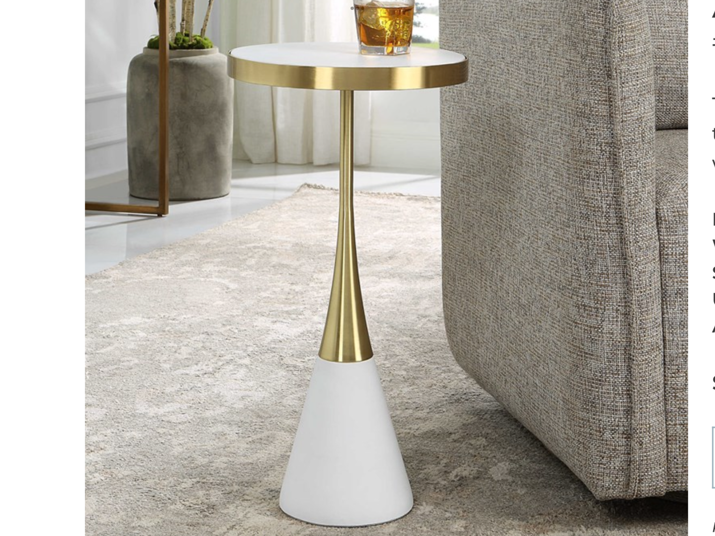Apex Marble Table