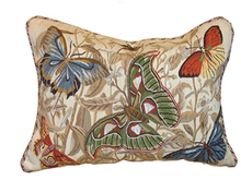 Load image into Gallery viewer, Papillon Pillow Needle Point