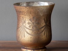 Load image into Gallery viewer, Antique Bronze Etched Vases